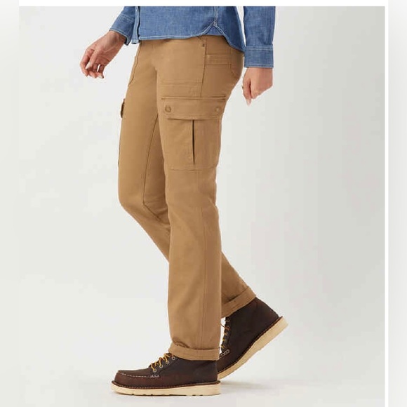 Duluth 18x29 slim fire hose pants in grey. - Picture 2 of 6